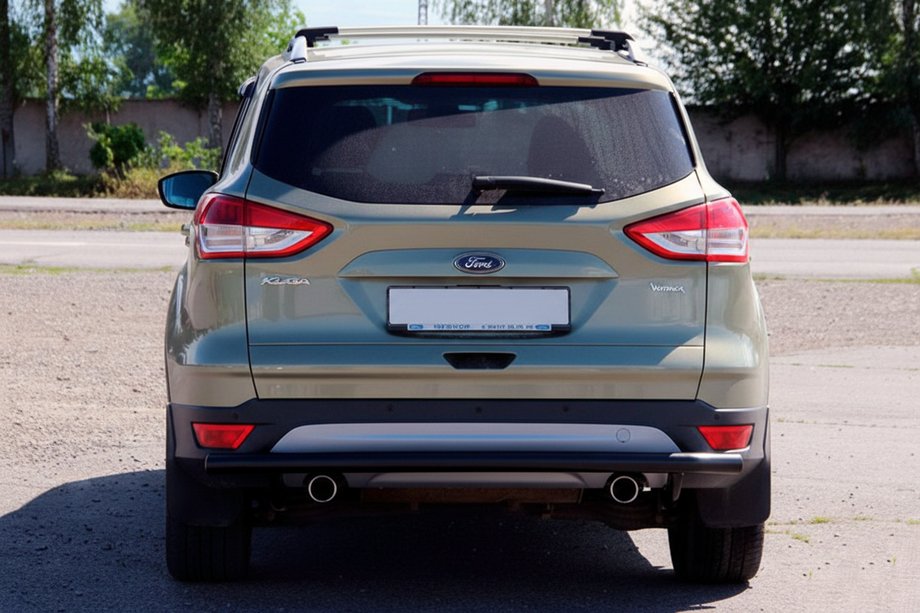 Ford Kuga/Escape 2013–2019 Bakre skyddsbåge AK002 Black (rostfritt stål) Image