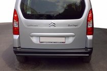 Citroen Berlingo 2008–2018 Bakre skyddsbåge Black (rostfritt stål) 60 mm foto 1