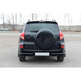 Bakre hörndelar AK003 Black (2 st, rostfritt stål) Toyota Rav 4 2006–2013 foto 2
