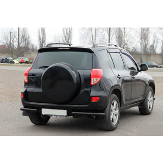 Bakre hörndelar AK003 Black (2 st, rostfritt stål) foto 4