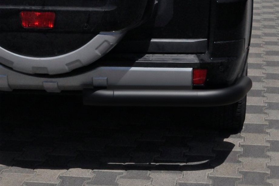 Mitsubishi Pajero Wagon III 1999–2006 Bakre skyddsbåge AK003 Black (rostfritt stål) Foto 2