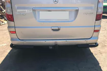 Mercedes Vito W639 2004–2014 Bakre hörnskydd AK003 Black (2 st, rostfritt) för medellång och lång hjulbas foto 6