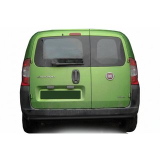 Bakre skyddsbåge AK002 Black (rostfritt stål) Peugeot Bipper 2008–2017