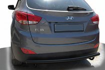 Hyundai IX-35 2010–2015 Bakre skyddsbåge AK002 Black (rostfritt stål) foto 1