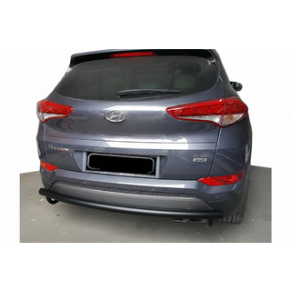 Bakre skyddsbåge AK002 Black (rostfritt stål) Hyundai Tucson TL 2016–2021