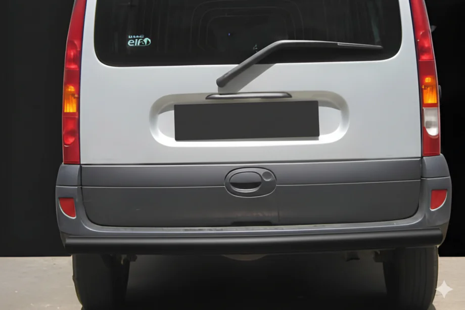 Renault Kangoo 1998–2008 Bakre skyddsbåge AK002 Black (rostfritt stål) Image