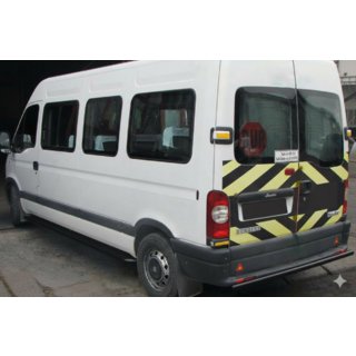 Bakre skyddsbåge AK002 Black (rostfritt stål)