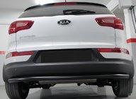 Kia Sportage 2010–2015 Bakre skyddsbåge AK002 Black (rostfritt stål) foto 1