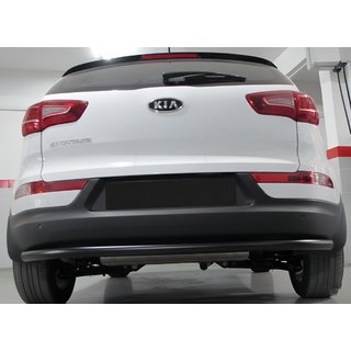 Bakre skyddsbåge AK002 Black (rostfritt stål) Kia Sportage 2010–2015