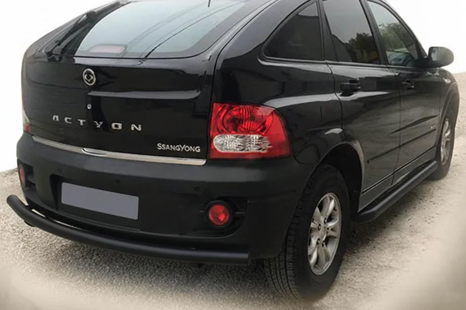 SsangYong Action 2005–2018 Bakre skyddsbåge AK002 Black (rostfritt stål) Image