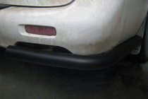 Hyundai H200, H1, Starex 1998–2007 Bakre hörn AK003 Black (2 st, rostfritt stål) foto 1