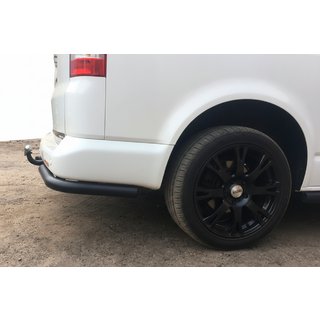 Bakre hörndelar AK003 Black (2 st, rostfritt stål) Volkswagen T6 2015–2024 foto 2