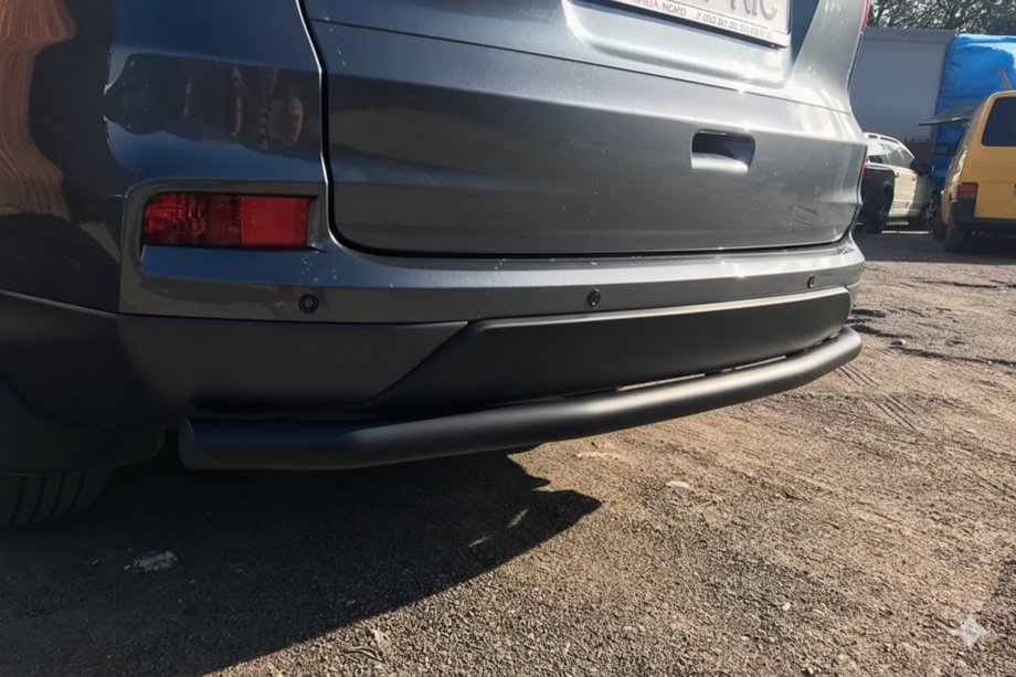 Honda CRV 2012–2016 Bakre skyddsbåge AK002 Black (rostfritt stål) Image