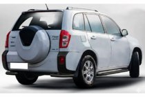 Chery Tiggo 3 2005– Bakre hörndelar AK003 Black (2 st, rostfritt stål) foto 1