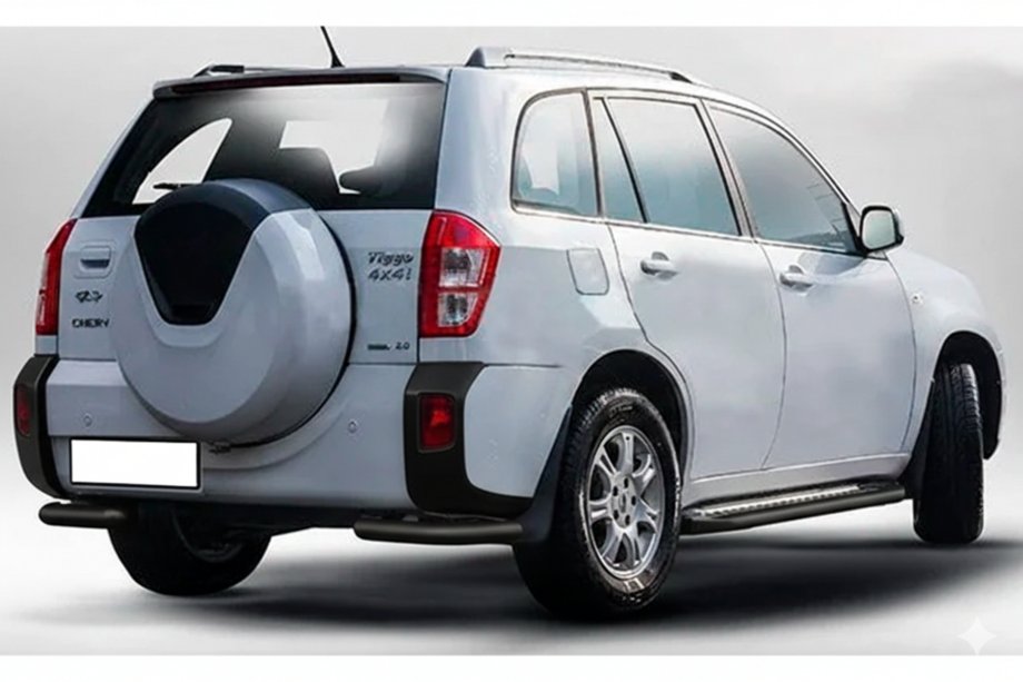 Chery Tiggo 3 2005– Bakre hörndelar AK003 Black (2 st, rostfritt stål) Image