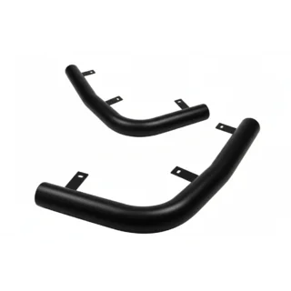 Bakre hörndelar AK003 Black (2 st, rostfritt stål)