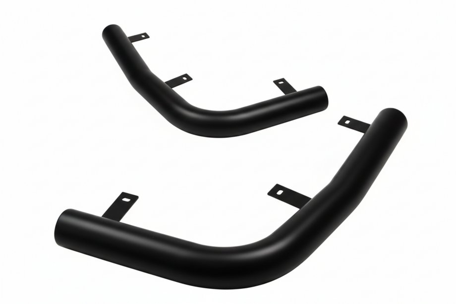 Toyota Rav 4 2013–2018 Bakre hörndelar AK003 Black (2 st, rostfritt stål) Image
