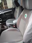 Skoda Octavia II A5 2010–2013 Sätesöverdrag (konstläder↗tyg, Premium) foto 2