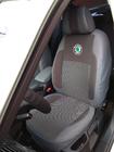 Skoda Octavia II A5 2010–2013 Sätesöverdrag (konstläder↗tyg, Premium) foto 4