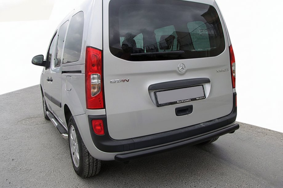 Renault Kangoo 2008–2020 Bakre skyddsbåge AK002 Black (2 st, rostfritt) Image