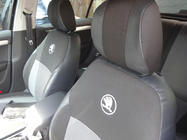 Skoda Octavia III A7 2013–2019 Sätesöverdrag (konstläder↗tyg, Premium) foto 2