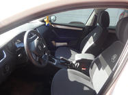 Skoda Octavia III A7 2013–2019 Sätesöverdrag (konstläder↗tyg, Premium) foto 24
