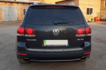 Volkswagen Touareg 2002–2010 Bakre skyddsbåge AK002 Black (2 st, rostfritt) foto 6