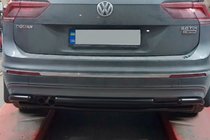 Volkswagen Tiguan 2016–2023 Bakre skyddsbåge AK001-2 Black (rostfritt stål) foto 4