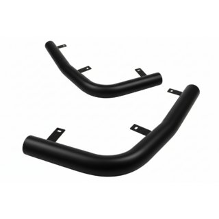 Bakre hörn AK003 Black (2 st, rostfritt stål)