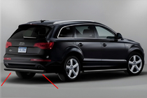 Audi Q7 2005–2015 Bakre skyddsbåge AK002 Black (rostfritt stål) foto 1