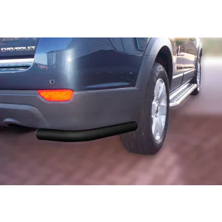 Bakre hörndelar AK003 Black (2 st, rostfritt stål) Chevrolet Captiva 2006–2019