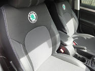 Skoda Superb 2001–2009 Sätesöverdrag (konstläder↗tyg, Premium) foto 6