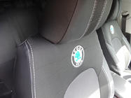 Skoda Superb 2001–2009 Sätesöverdrag (konstläder↗tyg, Premium) foto 13