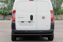 Fiat Fiorino/Qubo 2008–2024 Bakre stötfångarskydd Black (rostfritt stål) foto 3