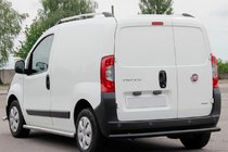 Fiat Fiorino/Qubo 2008–2024 Bakre stötfångarskydd Black (rostfritt stål) foto 1