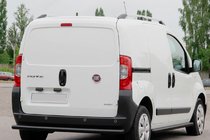 Fiat Fiorino/Qubo 2008–2024 Bakre stötfångarskydd Black (rostfritt stål) foto 2