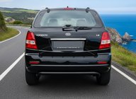 Kia Sorento I BL 2002–2009 Bakre skyddsbåge AK012 Black (rostfritt stål) foto 1