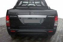 SsangYong Action 2005–2018 Bakre nudge bar AK006 Black (rostfritt stål) foto 1