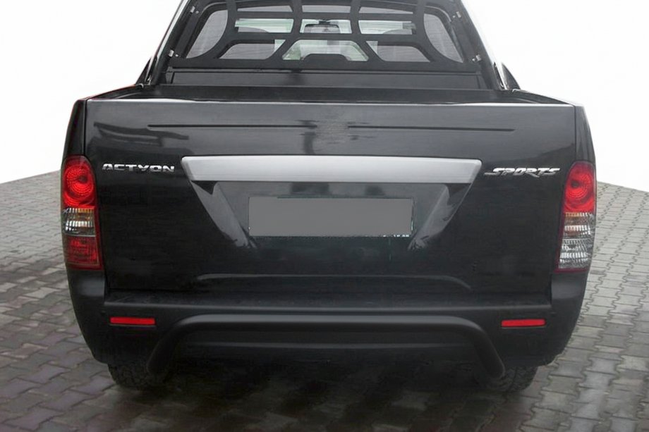 SsangYong Action 2005–2018 Bakre nudge bar AK006 Black (rostfritt stål) Image