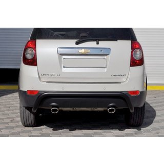 Bakbåge AK007 Black (rostfritt stål) Chevrolet Captiva 2006–2019 foto 2