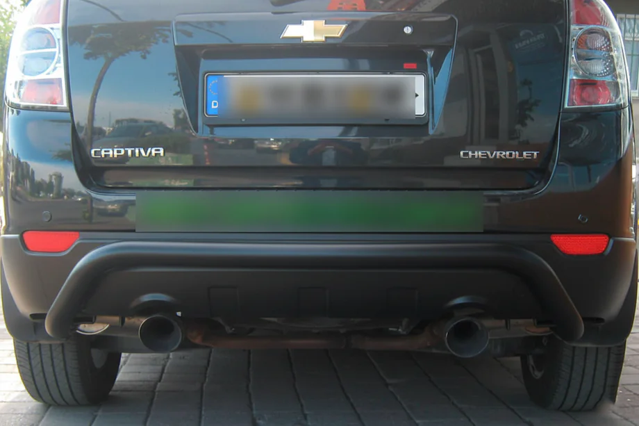 Chevrolet Captiva 2006–2019 Bakbåge AK007 Black (rostfritt stål) Image