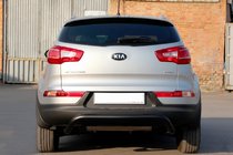 Kia Sportage 2010–2015 Bakbåge AK007 Black (rostfritt stål) foto 2