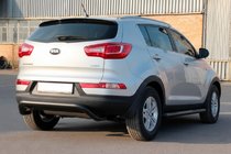 Kia Sportage 2010–2015 Bakbåge AK007 Black (rostfritt stål) foto 3