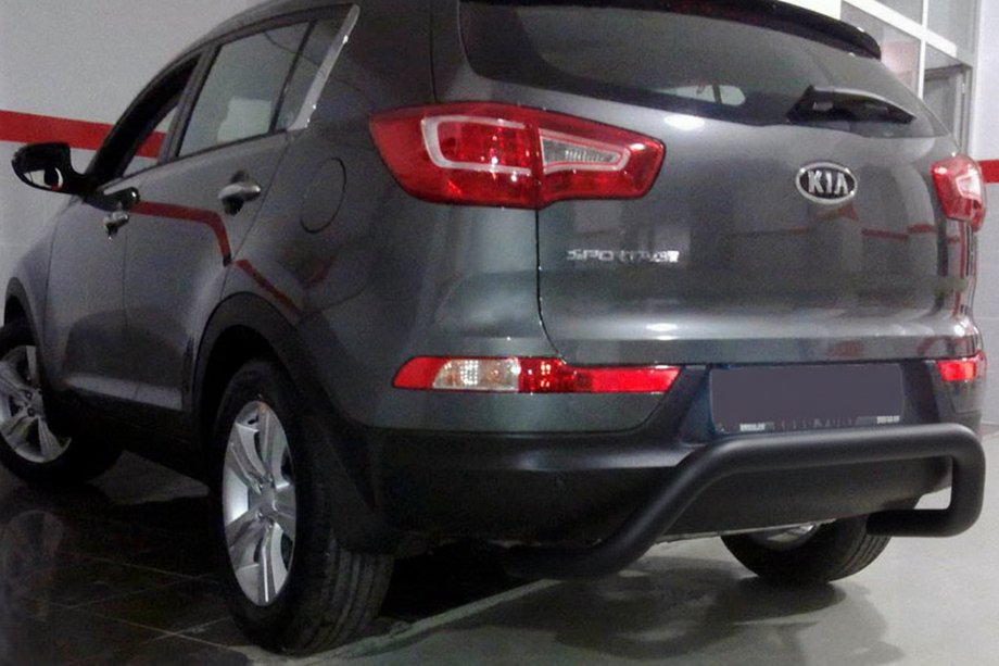 Kia Sportage 2010–2015 Bakbåge AK007 Black (rostfritt stål) Image