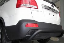 Kia Sorento II XM 2009–2014 Bakbåge AK007 Black (rostfritt stål) foto 2