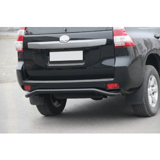 Bakre skyddsbåge AK008 Black (rostfritt stål) Toyota Land Cruiser Prado 150 2009–2023 foto 3