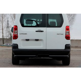 Bakre hörnbågar AK003 Black (rostfritt stål) Citroen Berlingo 2008–2018 foto 1