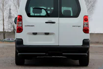 Peugeot Partner Tepee 2008–2018 Bakhörn AK-003 Black (rostfritt stål) foto 1