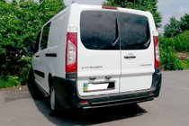 Citroen Jumpy 2007–2017 Bakre båge Double Black (rostfritt stål) foto 1