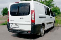 Citroen Jumpy 2007–2017 Bakre båge Double Black (rostfritt stål) foto 2